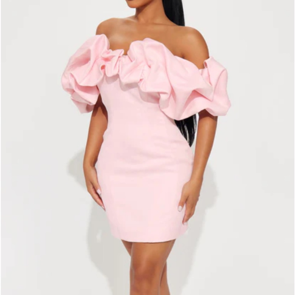 Fashion Nova Parisian Nights Mini Dress CURRENT Sold Out NWT